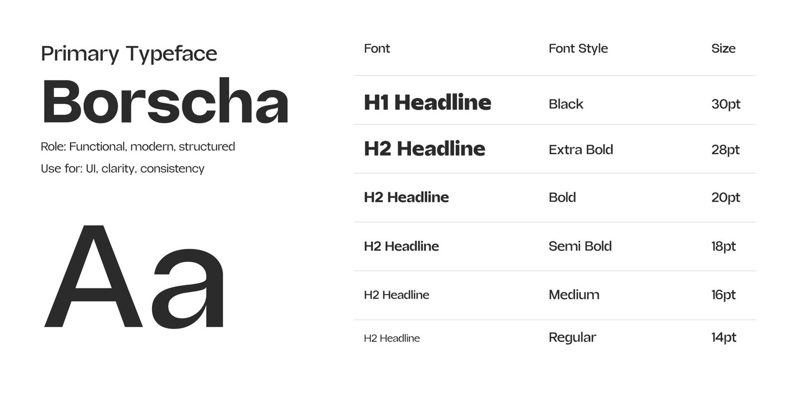 The Aurelian Properties typography system combines timeless elegance with modern clarity, creating a refined and consistent brand experience across every touchpoint.