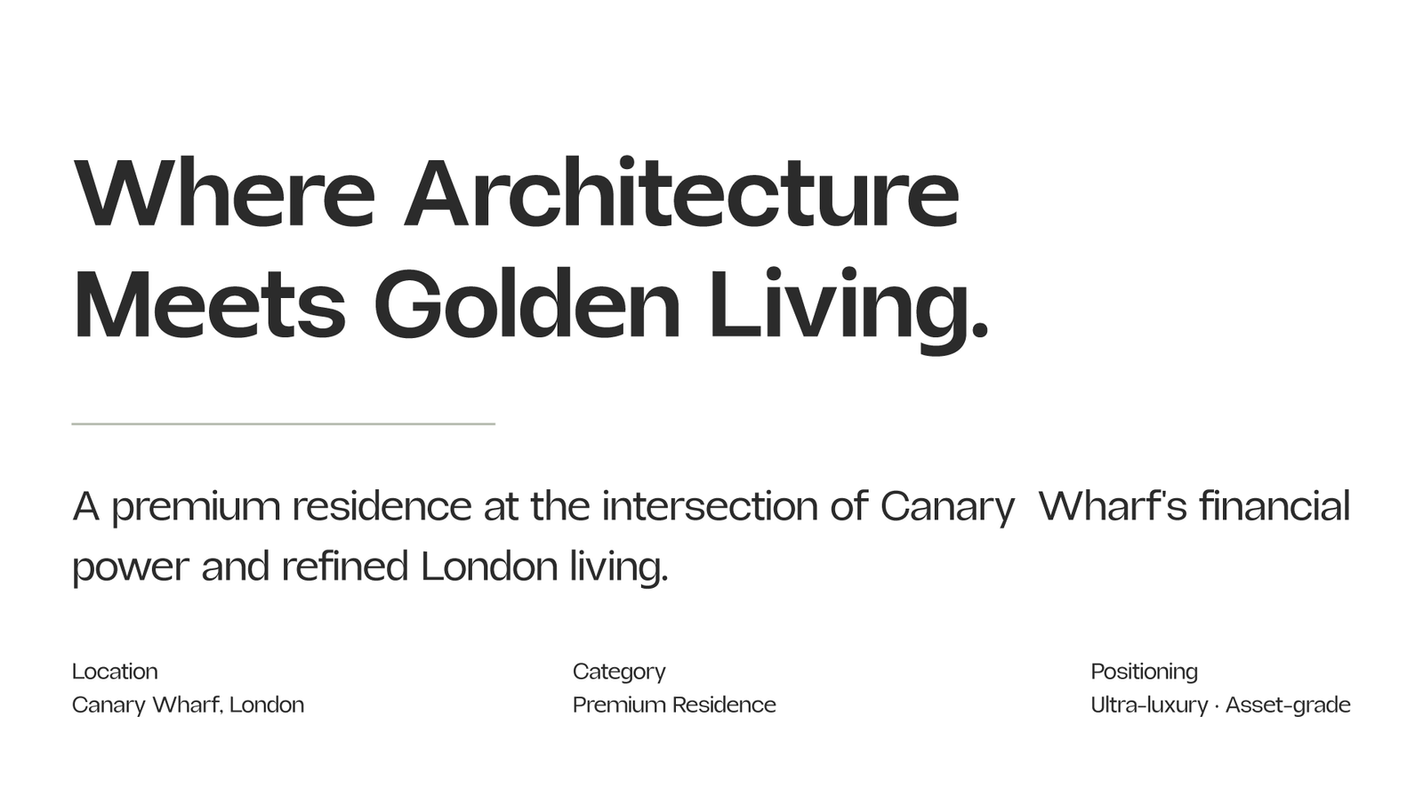 Cover presentation for the Aurelian Properties brand case study, highlighting a timeless identity inspired by luxury living and architectural excellence.