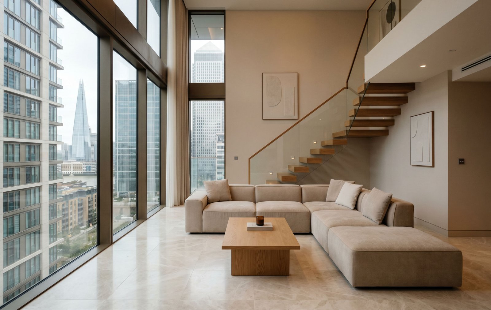 Luxury interior at Aurelian Properties showcasing premium residential design, elegant finishes, and modern architectural living.
