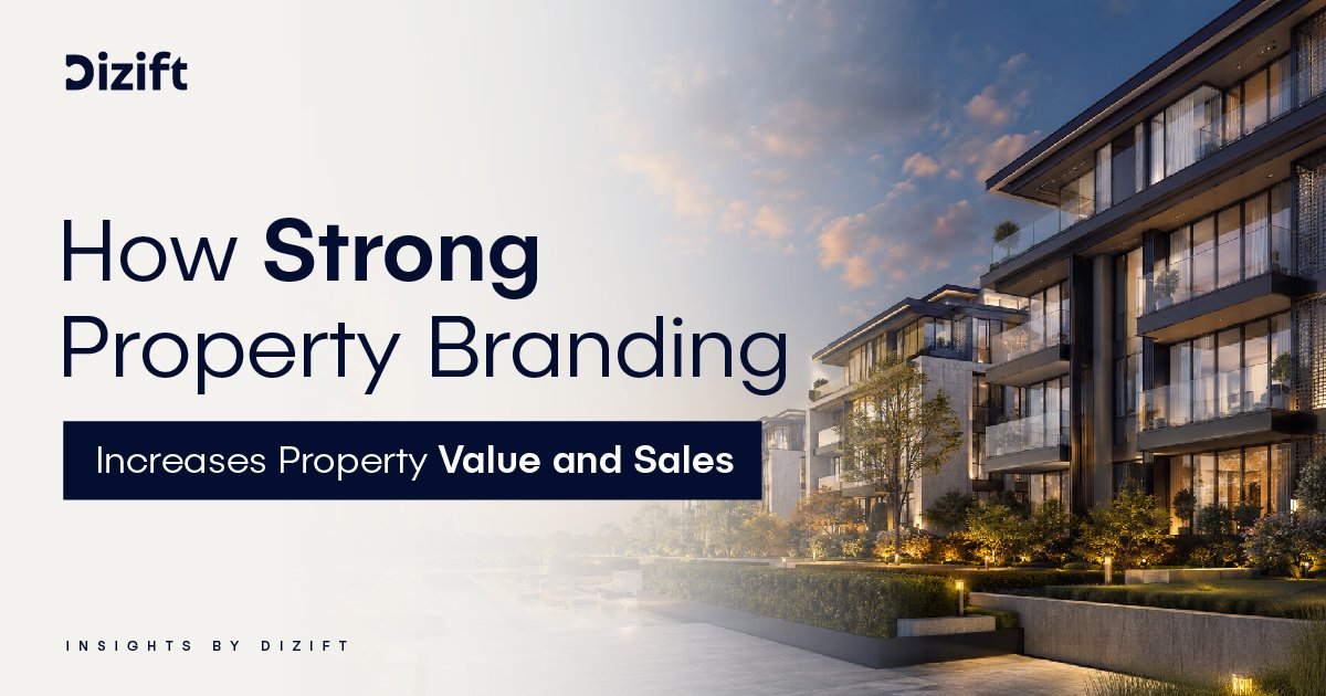 Modern luxury property development illustrating how strong property branding increases property value, buyer trust, and sales.